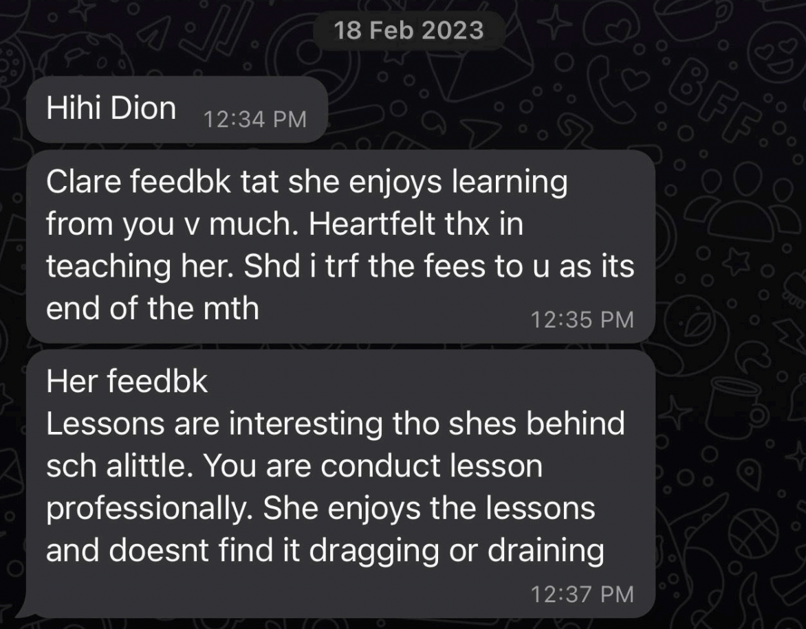 Group study session success