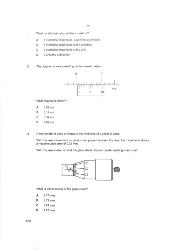Bedok View 2022 Sec 3 Combined Physics End-of-Year Exam, page 2