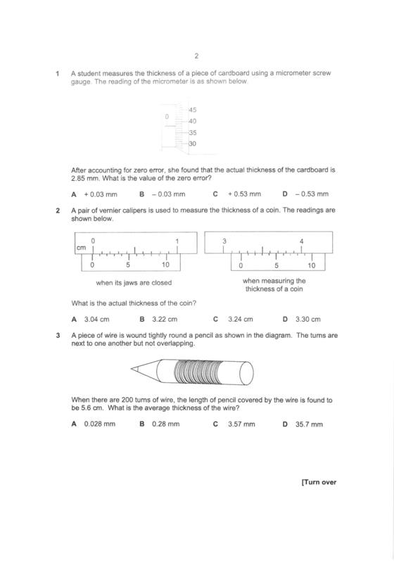 Peirce 2022 Sec 3 Physics End-of-Year Exam, page 2