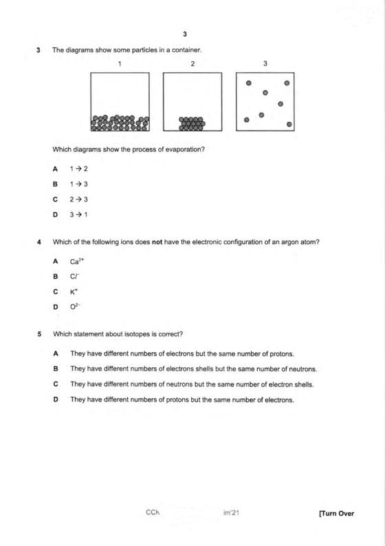 Chua Chu Kang 2022 Sec 4 Combined Chemistry Prelim Exam, page 2