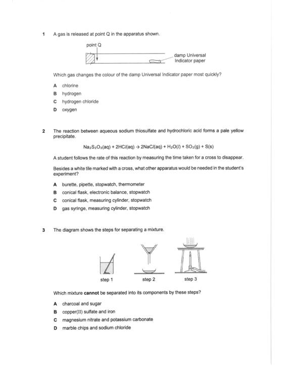 Jurongville 2023 Sec 4 Chemistry Prelim Exam, page 2